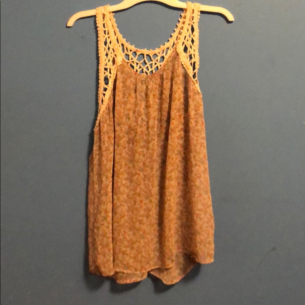 Barely Worn Floral Tank Top